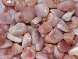 Aprikosen-Achat Trommelsteine Botswana 10 kg