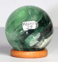 Regenbogen-Fluorit Kugel Nr. 29
