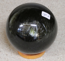 Goldobsidian Kugel Nr. 1