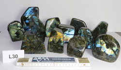 Freeform Labradorit Set Nr. 30 B-Qualit�t