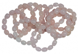 Armband Nugget Rosenquarz B-Qualit�t