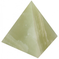 Pyramide 5 cm Onyx-Marmor (Aragonit)