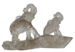 Elefant Rauchquarz Nr. GR3