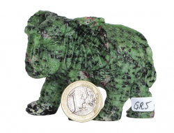 Elefant Rubin-Zoisit Nr. GR5