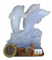 Delfine t�rkischem Chalcedon Nr. GR7
