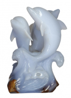 Delfine t�rkischem Chalcedon Nr. GR7