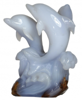 Delfine t�rkischem Chalcedon Nr. GR7