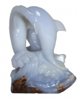 Delfine t�rkischem Chalcedon Nr. GR7