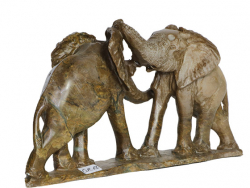 Elefant afrikanischer Steatit Nr. GR13