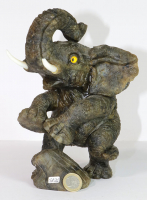 Elefant aus Labradorit Nr. GR26