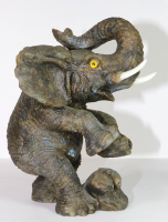 Elefant aus Labradorit Nr. GR26