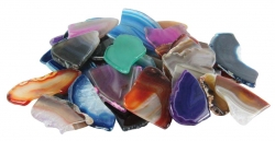 Fragments Agate pierres roule