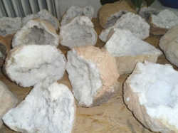 Crystal geodes pairs XXL, Morocco