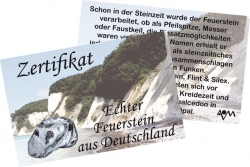 Zertifikat Feuerstein (Flint)