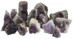 Amethyst mit Standflche B-Qualitt