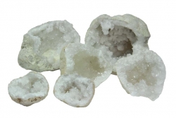Quarz Geoden Paare L (12-15 cm), Marokko