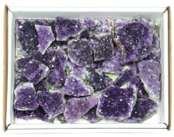 Kiste Amethyst Uruguay A-Qualitt