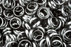 Hmatit (Hmatin) Ringe rund 6 mm