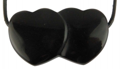 Lochstein Doppelherz Onyx