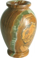 Vase 10 x 15 cm Onyx-Marmor (Aragonit)