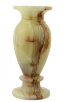 Vase long 6 x 15 cm, Onyx-Marble