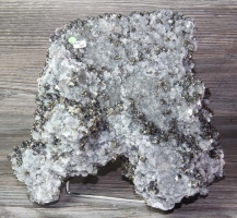 Bergkristall, Zinkblende und Pyrit, Peru MIN 307