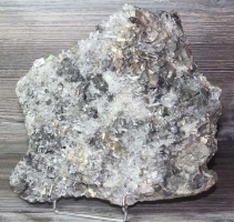 Bergkristall, Pyrit und Bleiglanz, Peru MIN 309