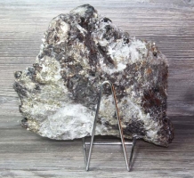 Bergkristall, Pyrit und Bleiglanz, Peru MIN 309