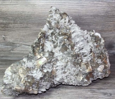 Bergkristall und Pyrit, Peru MIN 312