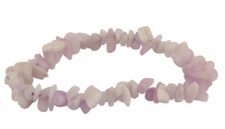 Bracelet baroque Kunzite