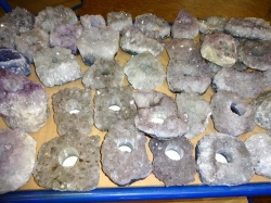 Amethyst Teelicht C-Qualitt