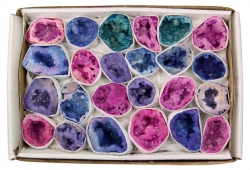 Kiste Magic Geodes (Quarz col.)