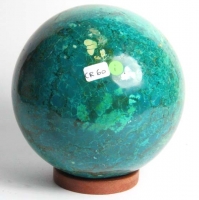 Ball (Sphere) Chrysocolla No. 60