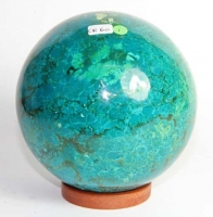 Ball (Sphere) Chrysocolla No. 60