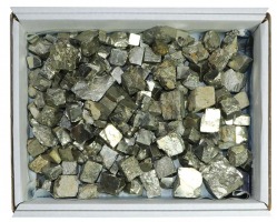 Kiste Pyritwrfel B-Qualitt