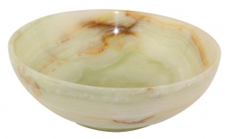 Schale 10 cm Onyx-Marmor (Aragonit)