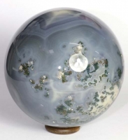 Chalcedon-Achat Kugel Nr. 10