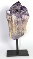 Elestial Amethyst Nr. 7 auf Metallstnder