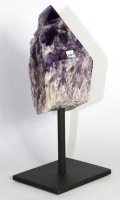 Elestial Amethyst auf Metallsockel Nr. AMM8