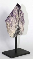 Elestial Amethyst auf Metallsockel Nr. AMM8