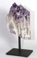 Elestial Amethyst Nr. 12 auf Metallstnder