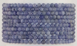 Bracelet Boule facettes 3-4 mm Tanzanite