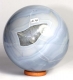 Chalcedony-Agate Ball (Sphere) No. 46