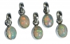 Pendentif Argent 925 Cabochon Opale