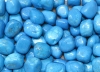 Turquoisite (Howlite col.) pierres roules B-Qualit