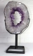 Amethyst Slice polished with stand No. 89