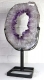 Amethyst Slice polished with stand No. 93