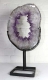Amethyst Slice polished with stand No. 95