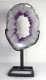 Amethyst Slice polished with stand No. 99