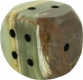 Wrfel 1.5 cm Onyx-Marmor (Aragonit)